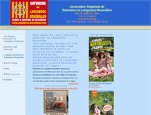 Tablet Screenshot of languedoc-naturisme.com